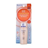 Kem nền trang điểm và chống nắng Biore UV CC Milk SPF50+/PA+++ 30ml