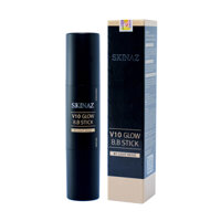 Kem Nền V10 Skinaz Hàn Quốc  V10 Glow BB Stick 1 Light Beige Be Sáng