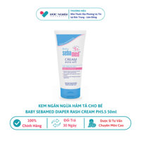 Kem ngăn ngừa hăm tã cho bé Baby Sebamed Diaper Rash Cream pH5.5 (50ml)