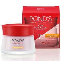 Kem Ngăn Ngừa Lão Hóa Cao Cấp Ban Ngày SPF18 PA++ Pond's Age Miracle - 50g