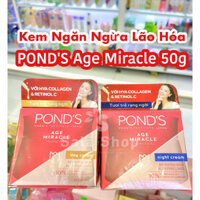 Kem Ngăn Ngừa Lão Hóa POND'S Age Miracle Ban Ngày và Ban đêm (50g) {Chính Hãng Công Ty}