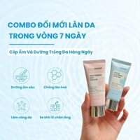 Kem ngày senademar Whitening day cream 50ml nâng tông trắng hồng+kem đêm senademar aqua calming cream phục hồi 30ml_K1