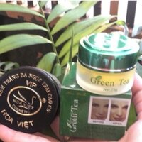 KEM NGÀY VÀ ĐÊM HOA VIỆT VICTORY TRẮNG DA + KEM GREEN TEA 25gr