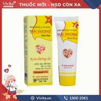 Kem nghệ trị mụn thâm Thái Dương | Tuýp 20g