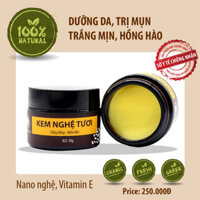 Kem Nghệ Tươi Dưỡng Trắng Da Tự Nhiên, Trị Mụn, Xóa Thâm, Liền Sẹo Wonmom 50g