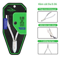 Kềm Nghĩa D06, Kềm Cắt Da, Thép không Gỉ - Phụ kiện Nail HoàngKa