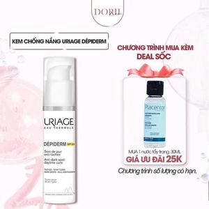 Kem ngừa đốm nâu, tàn nhang Uriage Depiderm Soin De Jour Anti-Taches SPF50 30ml