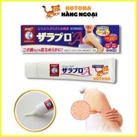 Kem ngừa, giảm viêm nang lông Zaraporo Rohto 35g, cải thiện tình trạng da khô, chai sạn nội địa Nhật Bản