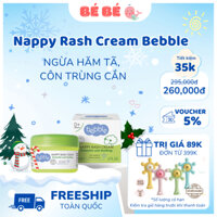 Kem ngừa hăm tã, côn trùng cắn Nappy Rash Cream Bebble hộp 60ml