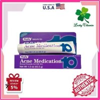 KEM NGỪA MỤN RUGBY ACNE MEDICATION GEL BENZOYL PEROXIDE 10%