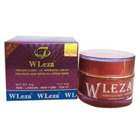 Kem Ngừa Mụn Trắng Da Chống Nắng Wleza 40G