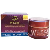 Kem Ngừa Mụn Trắng Da Chống Nắng Wleza 40G