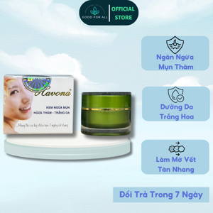 Kem ngừa mụn trị thâm trắng da Havona