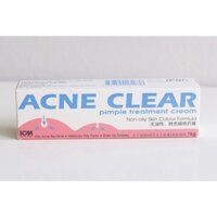 Kem ngừa mụn và giảm thâm mụn Acne Clear của Singapore (tuýp 15g)