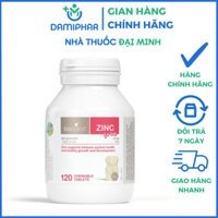Kẽm Nhai Cho Bé Bio Island ZinC Lọ 120 Viên - Bổ Sung Kẽm Cho Trẻ Từ 1 Tuổi
