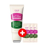 Kem nhăn cổ CKD Retino Collagen GuaSha 50ml + Collagen Ampoule 1ml 3 chiếc