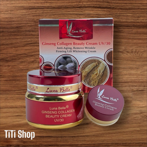 Kem Nhân Sâm Chống Lão Hóa Da, Trắng Da Luna Belle