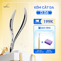 Kềm Nhặt Da D06, Kềm Cán Dài Đầu Vuông, Thép Không Gỉ, Bấm Móng Cắt Da - Lam Nippers, Kềm Lâm