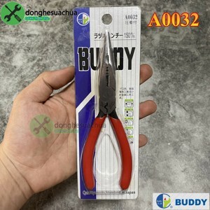 Kềm nhọn bấm cos Buddy A0032 kích thước 150mm