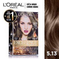 Kem Nhuộm Dưỡng Tóc Màu Thời Trang Loreal Excellence Fashion 172ml - Màu 5.13 Nâu Ánh Tro