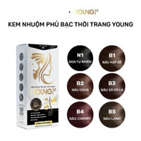 Kem Nhuộm Phủ Bạc Young Giúp Tóc Bóng Mượt Dễ Sử Dụng