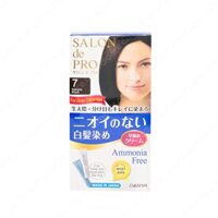 Kem Nhuộm SALON DE PRO #7 Màu Đen Tự Nhiên                                       40g