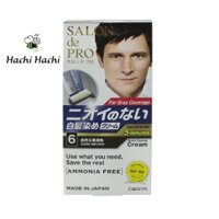 Kem nhuộm tóc bạc không mùi dành cho nam Salon De Pro Mca6 1 (Màu nâu đen) - Hachi Hachi Japan Shop