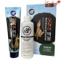 Kem Nhuộm tóc BẠC r&b HENNA  (NATURAL BROWN, DARK BROWN, Black) 150ML [ MK ]