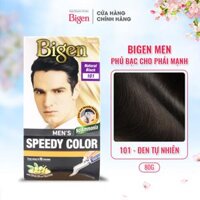 Kem Nhuộm Tóc Bigen Men - 101 Đen Tự Nhiên 							 							SKU: P0029