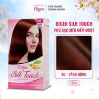 Kem Nhuộm Tóc Bigen Silk Touch - 8C Vàng Đồng 							 							SKU: P0028