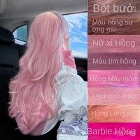 Kem Nhuộm Tóc Màu Hồng Hoa Anh Đào, Bột Bưởi HỌC SINH, Bột Ngọt, Bột Sâm Panh Nữ, Bột Sâm Panh Màu Hồng Barbie, Thuốc Nh