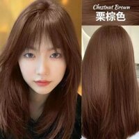 Kem Nhuộm Tóc Màu Nâu Hạt dẻ 2024 Hợp Thời Trang Màu Sắc Chính Mình Thuốc Nhuộm Nhà Bán Vĩnh Viễn Phiên Bản Sinh Viên Thực Vật Nguyên Chất20250321