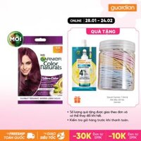 KEM NHUỘM TÓC MÀU THỜI TRANG GARNIER COLOR NATURALS ULTRA COLORS - MÀU 6.26 PLUM RED - ĐỎ MẬN
