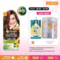 Kem Nhuộm Tóc Màu Thời Trang Garnier Color Naturals Ultra Colors - Màu 5.32 Brown Caramel - Nâu Caramel Dạng Hộp (50ml, 50gr, 5ml)