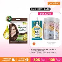 Kem Nhuộm Tóc Màu Thời Trang Garnier Color Naturals Ultra Colors Màu 5.32 Brown Caramel Nâu Caramel 100gr