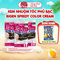 Kem nhuộm tóc Phủ Bạc Bigen Speedy Color Cream, Thảo Mộc Nhật Bản 80g - Nếp Shop