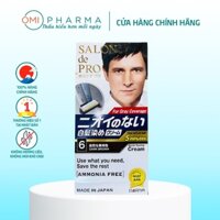 Kem Nhuộm Tóc Phủ Bạc Cho Nam Salon De Pro MCA6 80g (Màu Nâu Đen)