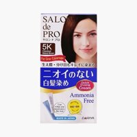 Kem Nhuộm Tóc Phủ Bạc Cho Nữ Salon De Pro - #5K (Chestnut Natural Brown): Nâu hạt dẻ tự nhiên