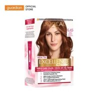 Kem Nhuộm Tóc Phủ Bạc L'oreal Paris Excellence Creme 6.45 Nâu Ánh Đỏ 172ml