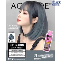 Kem nhuộm tóc Semi UV Neon Không Amoniac trên nền tóc tẩy Level 9 - Steel Gray Xám Chì 200ml [ New ] - TN