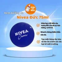 Kem Nivea Dưỡng Cấp Ẩm Chống Nẻ Body Đa Năng Cream 75ml 2 in 1 Xanh Từ Đức