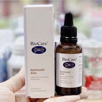 Kẽm nước nhỏ giọt Liquid ZinC Biocare, 30ml, tăng đề kháng ( Kẽm nước)