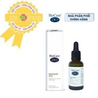 Kẽm nước nhỏ giọt Liquid ZinC Biocare, 30ml, tăng đề kháng