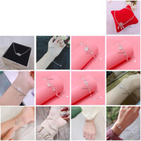 [Kèm nước rửa bạc] Lắc tay nữ bạc ta nhiều mẫu dưới 200 cành - Bạc Đẹp Công Danh