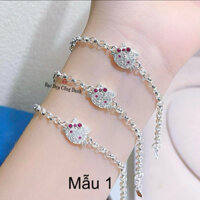 [Kèm nước rửa bạc] Lắc tay, lắc chân cho bé nhiều mẫu - Bạc Đẹp Công Danh