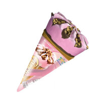 Kem Ốc Quế Crunchy Classic Vị Dâu 70g – Crunchy Cone Classic Strawberry Ice Cream