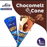 Kem ốc quế sô cô la Aice (hoả tốc HCM)