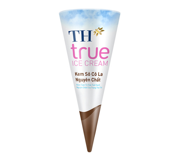 Kem ốc quế TH true Ice Cream