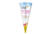 Kem Ốc Quế TH true ICE CREAM Dâu Tự Nhiên – Hương Vanilla Tự Nhiên