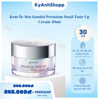 Kem Ốc Sên Hàn Quốc Dưỡng Trắng Nâng Tông Da Goodal Premium Snail Tone Up Cream 30ml